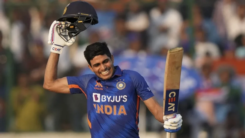 Shubman Gill 200 against NZ